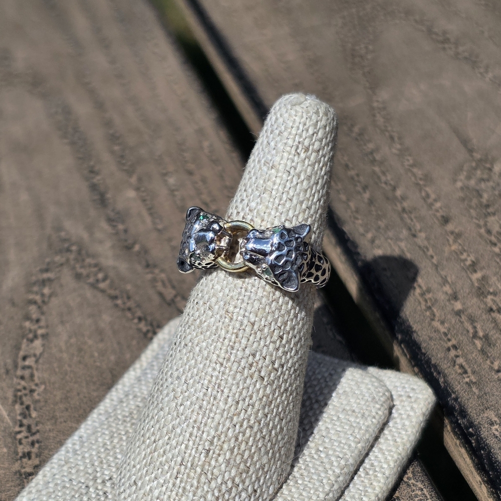 Joseph E. Demarco 925 Panther Ring - Picture 3 of 9